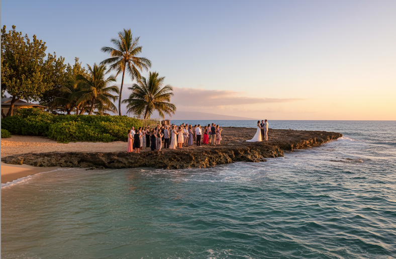 Beach ceremony